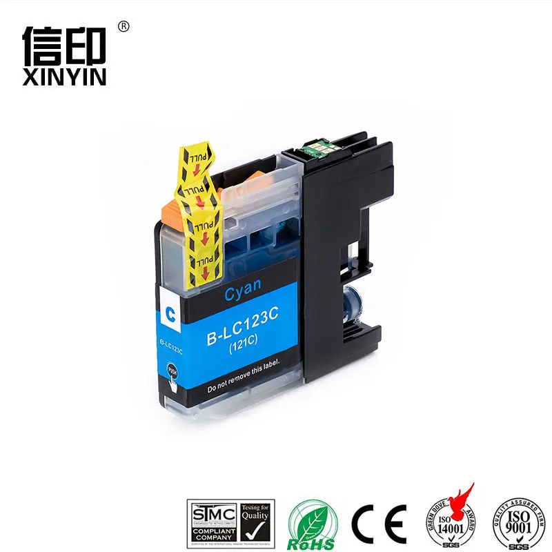 XColor LC123 новый совместимый чернильный картридж для принтера Brother MFC-J4510DW J4710DW LC 123 |