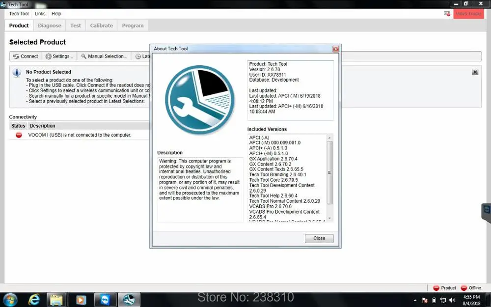 2018 год для volvo Tech tool 2.6.75 режим разработки PTT 2 6 программа с инструментом