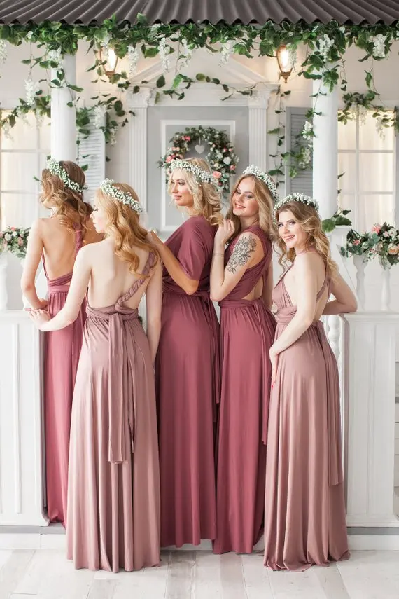 Шифоновое платье подружки невесты, длинное,, Robe demoiseur D'honneur Vestidos De Fiesta De Noche, платье для свадебной вечеринки
