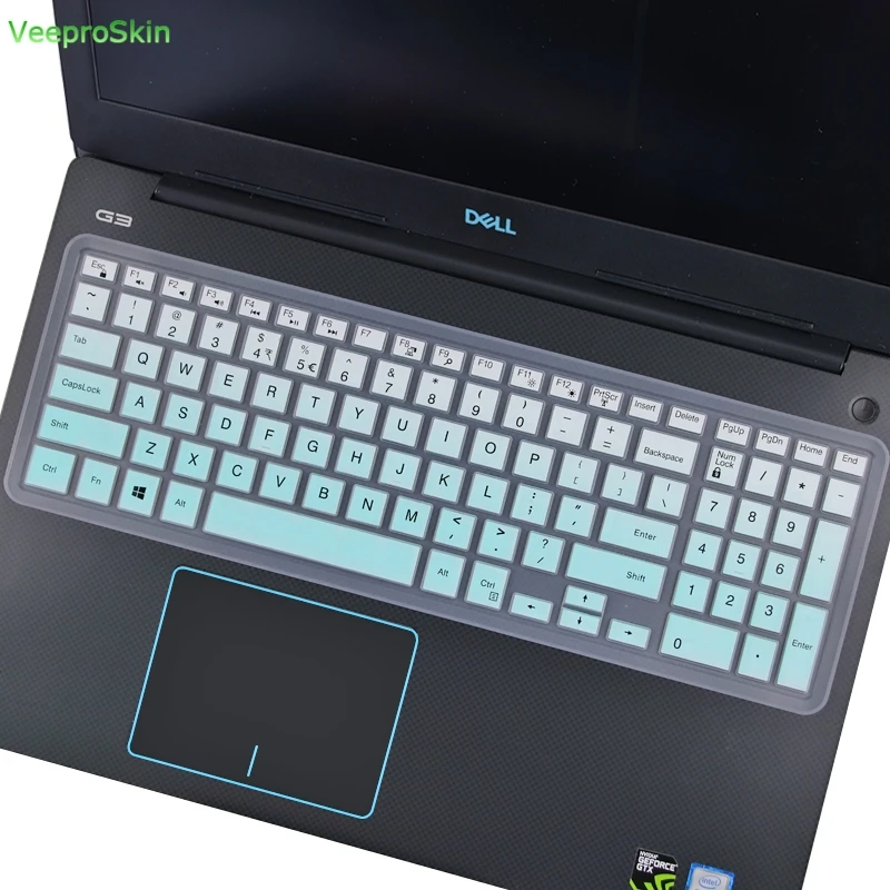 Для 15," Dell G7 7590 7588 15/G7 7790 3779 7790 17,3 дюймов игровой ноутбук силиконовый чехол для клавиатуры ноутбука защитная кожа