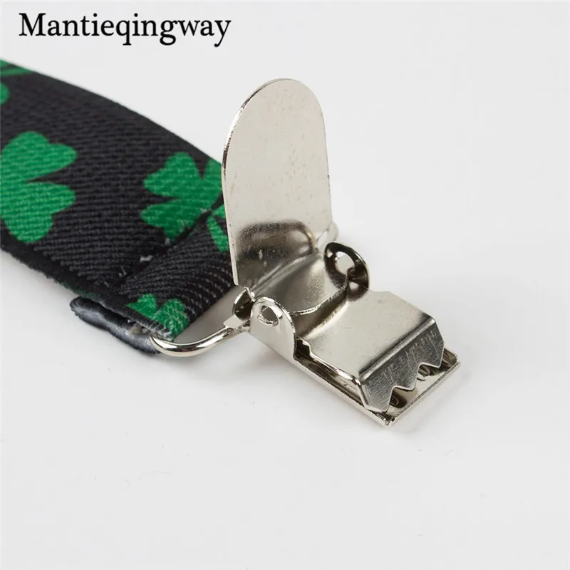 Детские подтяжки Mantieqingway 2 5 см с 3 клипсами для маленьких мальчиков и девочек