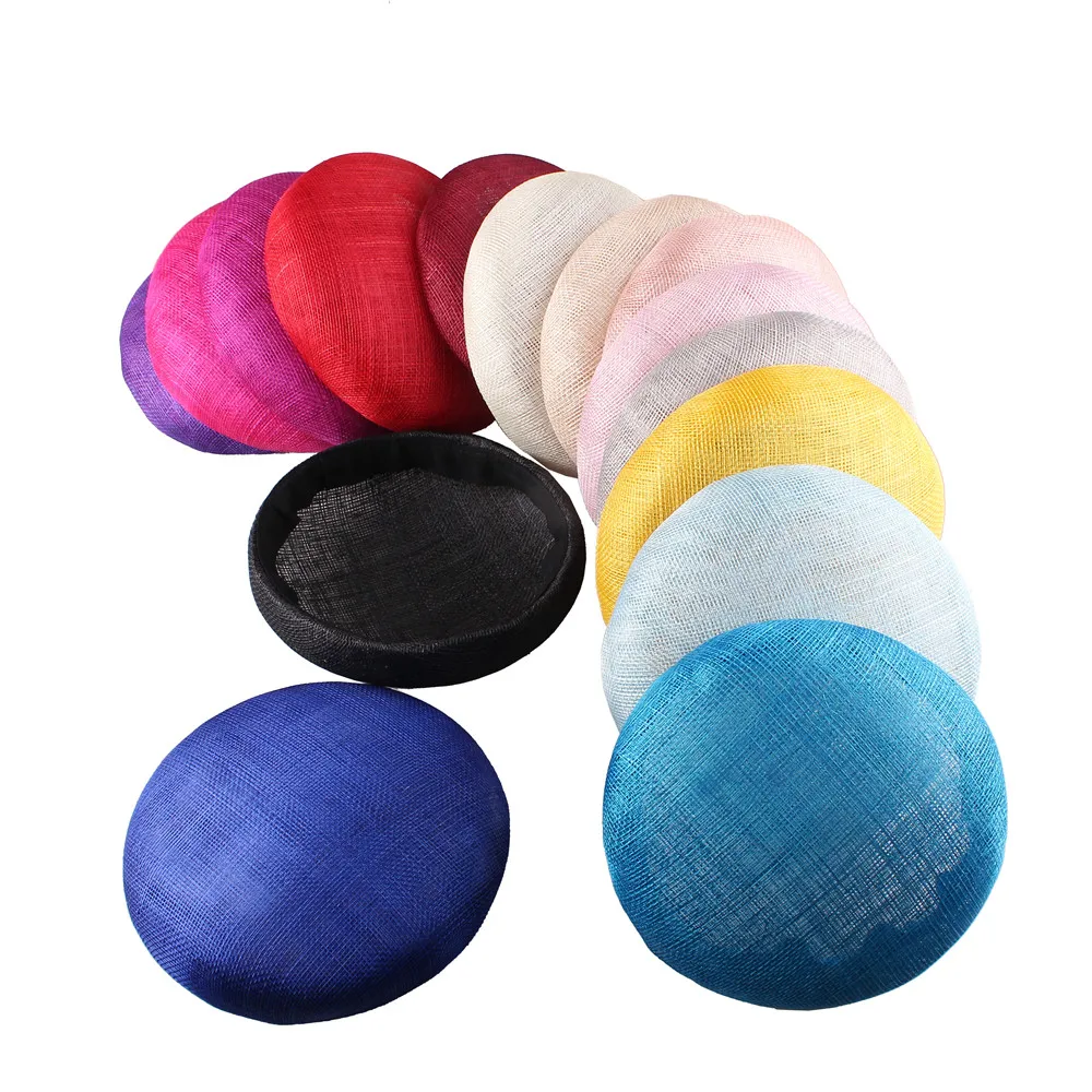 Высокое качество 15,5 см sinamay База pillbox с grossgrain sweatband для чародей DIY Свадебные шапки Кентукки шляпа котелок 6 шт./лот