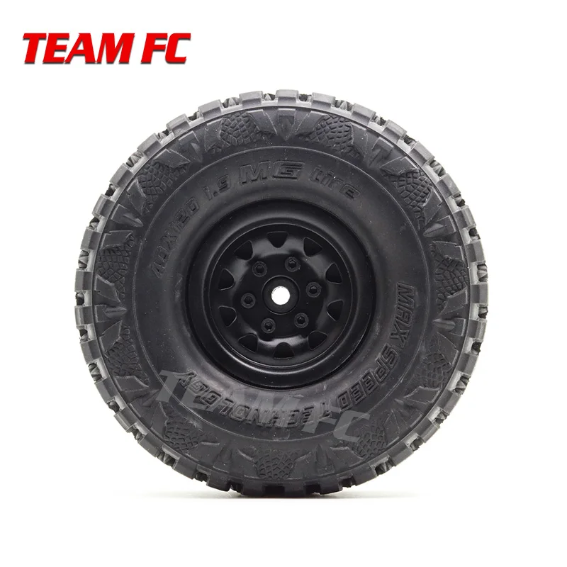 4 шт. 1 9 дюйма металлический обод колеса Beadlock для 1/10 RC Rock Crawler строительные детали