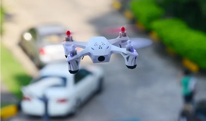 Оригинальная Hubsan X4 H107D FPV 4CH 6-осевая камера Квадрокоптер RTF 5 8G 6CH передатчик rc