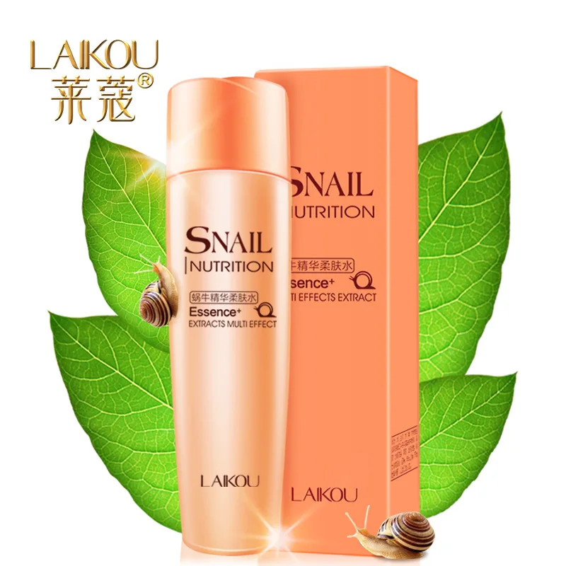 LAIKOU160ml увлажняющий тоник с экстрактом улитки для сужения пор против морщин