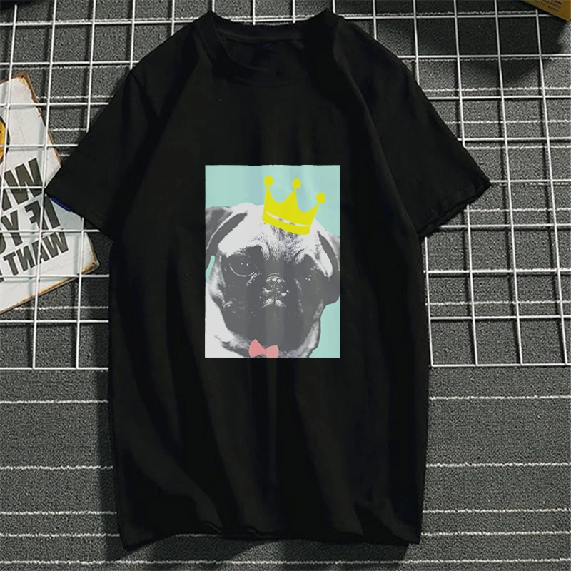 Цветочная футболка с рисунком собаки Tumblr Женская хлопковая Футболка Harajuku