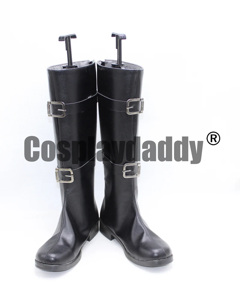

Final Fantasy 7 Sephiroth Black Long Cosplay Shoes Boots X002