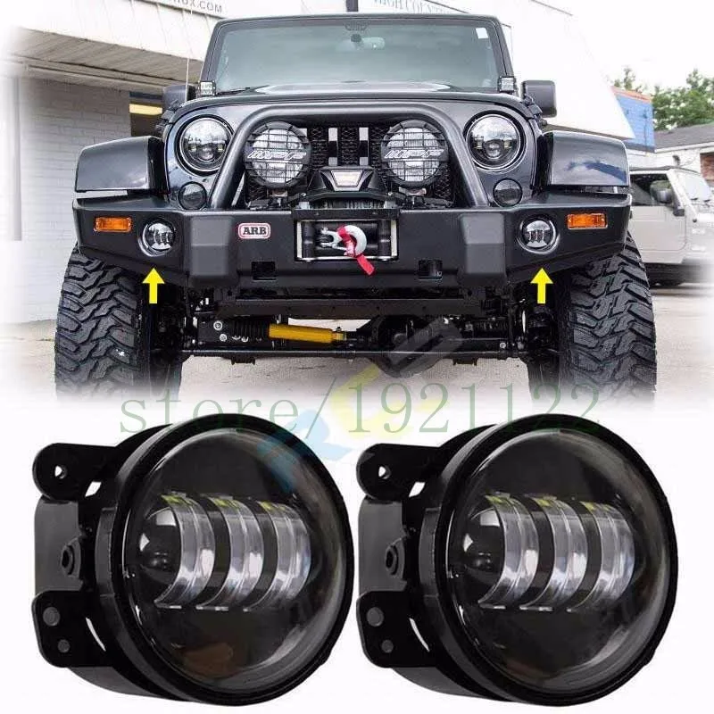 Для Hummer H1 H2 головной светильник s " светодиодный противотуманный светильник+ 2X H4 7 дюймов круглый налобный фонарь H13 светодиодный головной светильник s для Jeep Wrangler JK