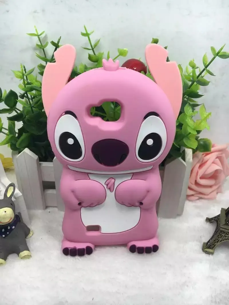 Новое Прибытие Мультфильм Синий Лило Стежка Розовый Ухо Милые 3D Мягкий кожи