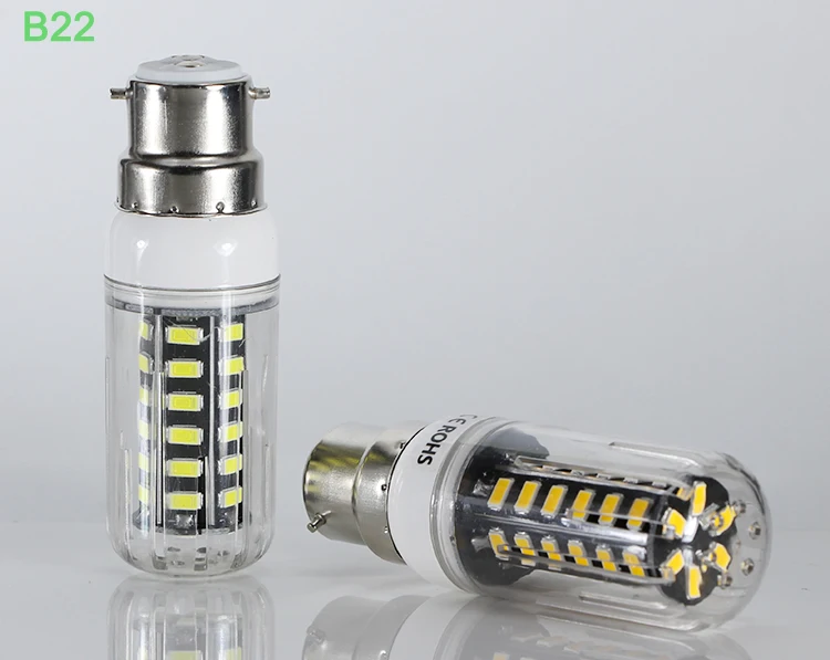 2X lampadina led Е 14 e 27 B22 GU 10 7W супер переменного тока в постоянный 12 24 36 вольт Кукуруза лампы 110 220 В энергосберегающие лампы 12v 24v 36 v 48v Настенные светильники