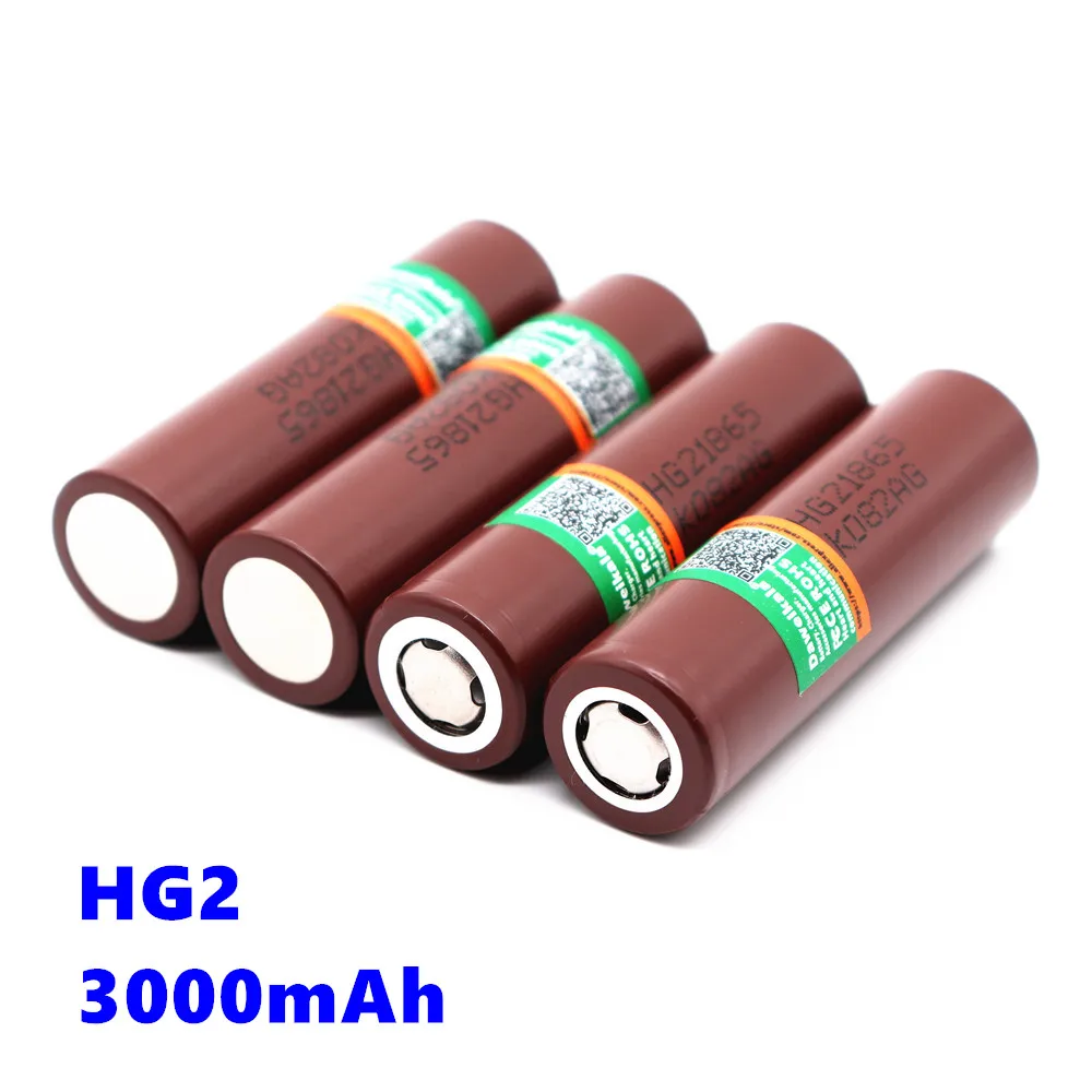 Высокая емкость HG2 18650 3000 мАч батарея 18650HG2 3 6 В разряда 20A предназначен для LG