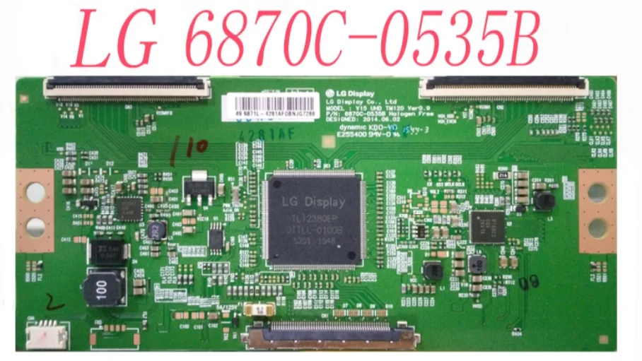 Latumab 100% оригинальный новый для LG 6870C 0535B T Con логическая плата V15 UHD TM120 WER0.9 Visio D55U D1 6871L