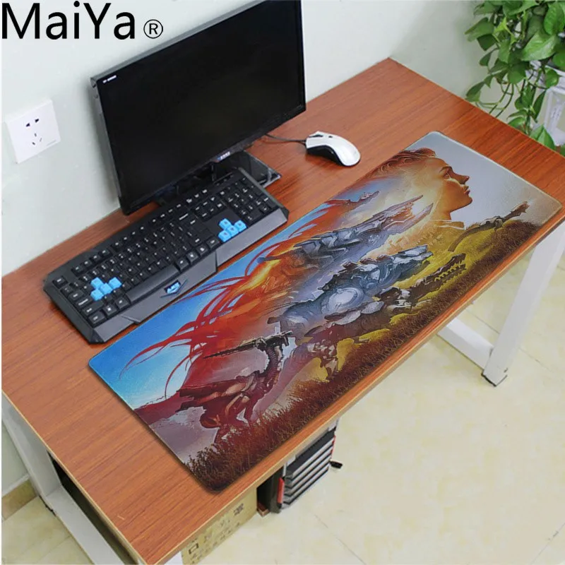 

MaiYa Vintage Cool Horizon Zero Dawn Customized MousePads Computer Laptop Anime Mouse Mat Durable Rubber Mouse Mat Pad