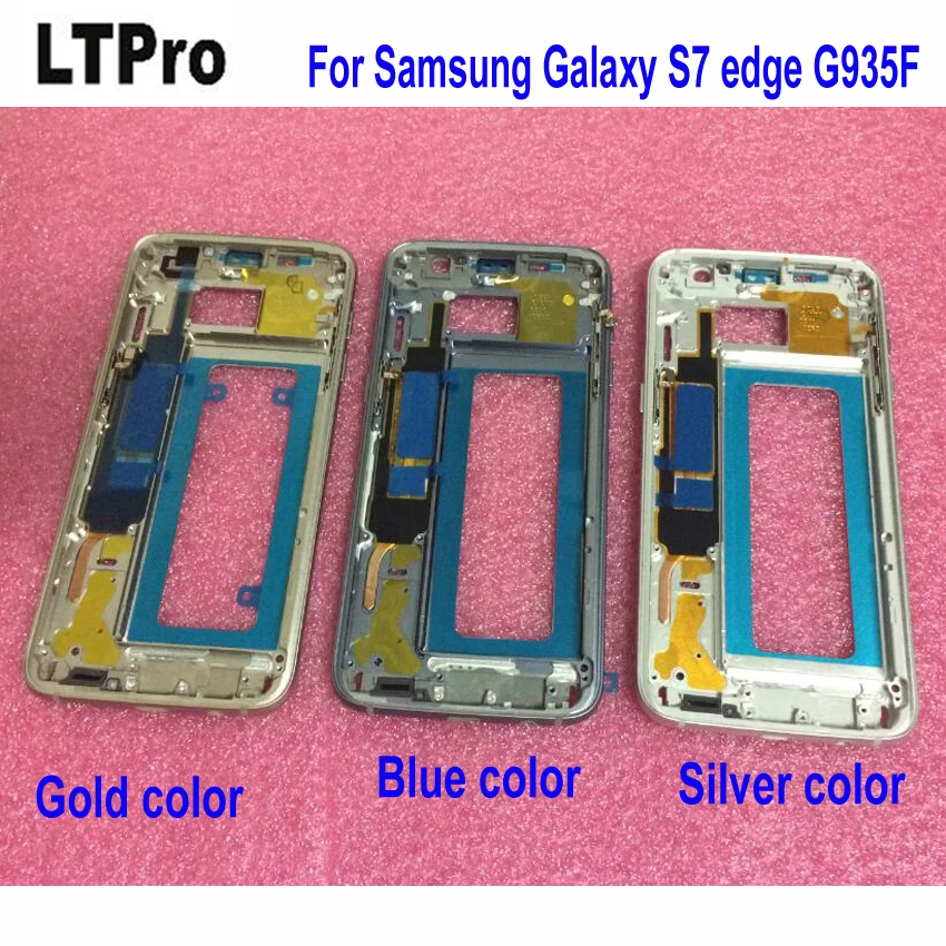 LTPro Высококачественный новый ЖК средняя рамка/рамка для Samsung Galaxy S7 edge G935F Корпус