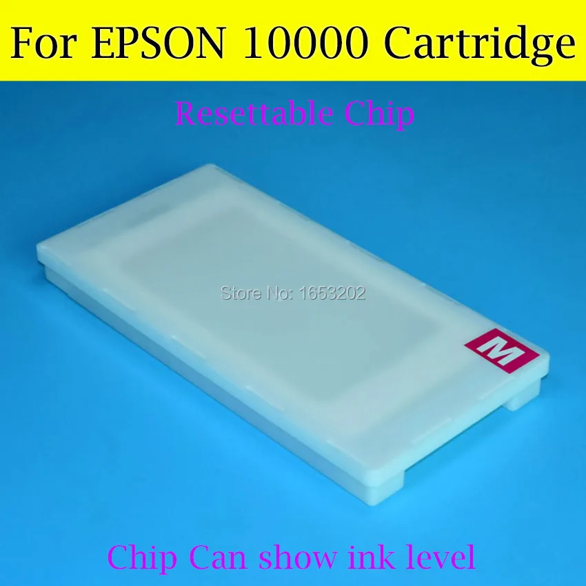500 мл 6 Цвет/lot Широкий Формат Картридж t511-t516 для Epson 10000cf 10000 принтер с сбрасываемый
