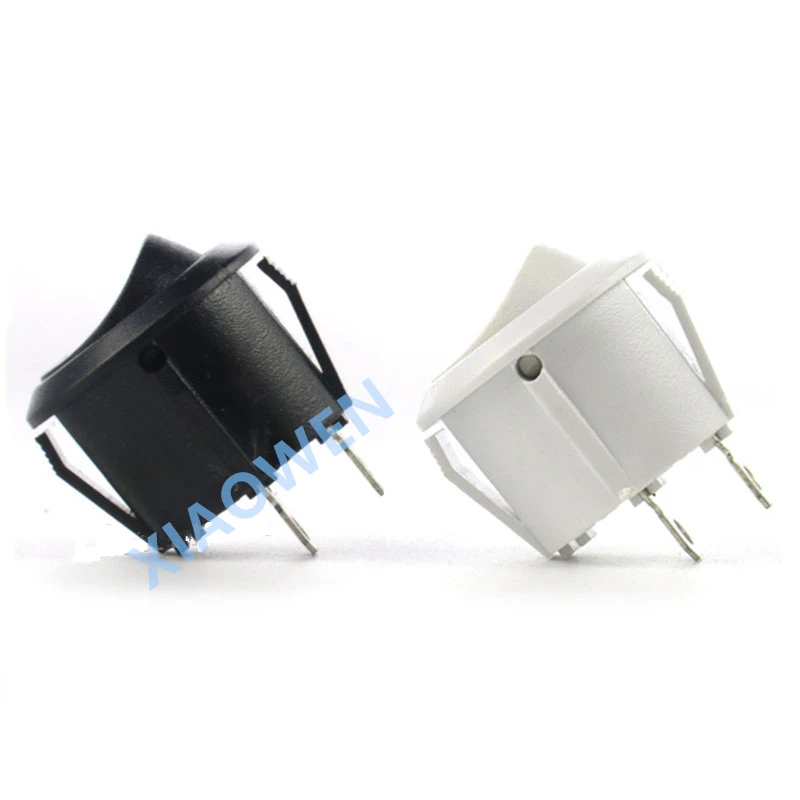 20 шт. круглые клавишные Переключатели SPST для лодок 3 А 6 250 В переменного тока |