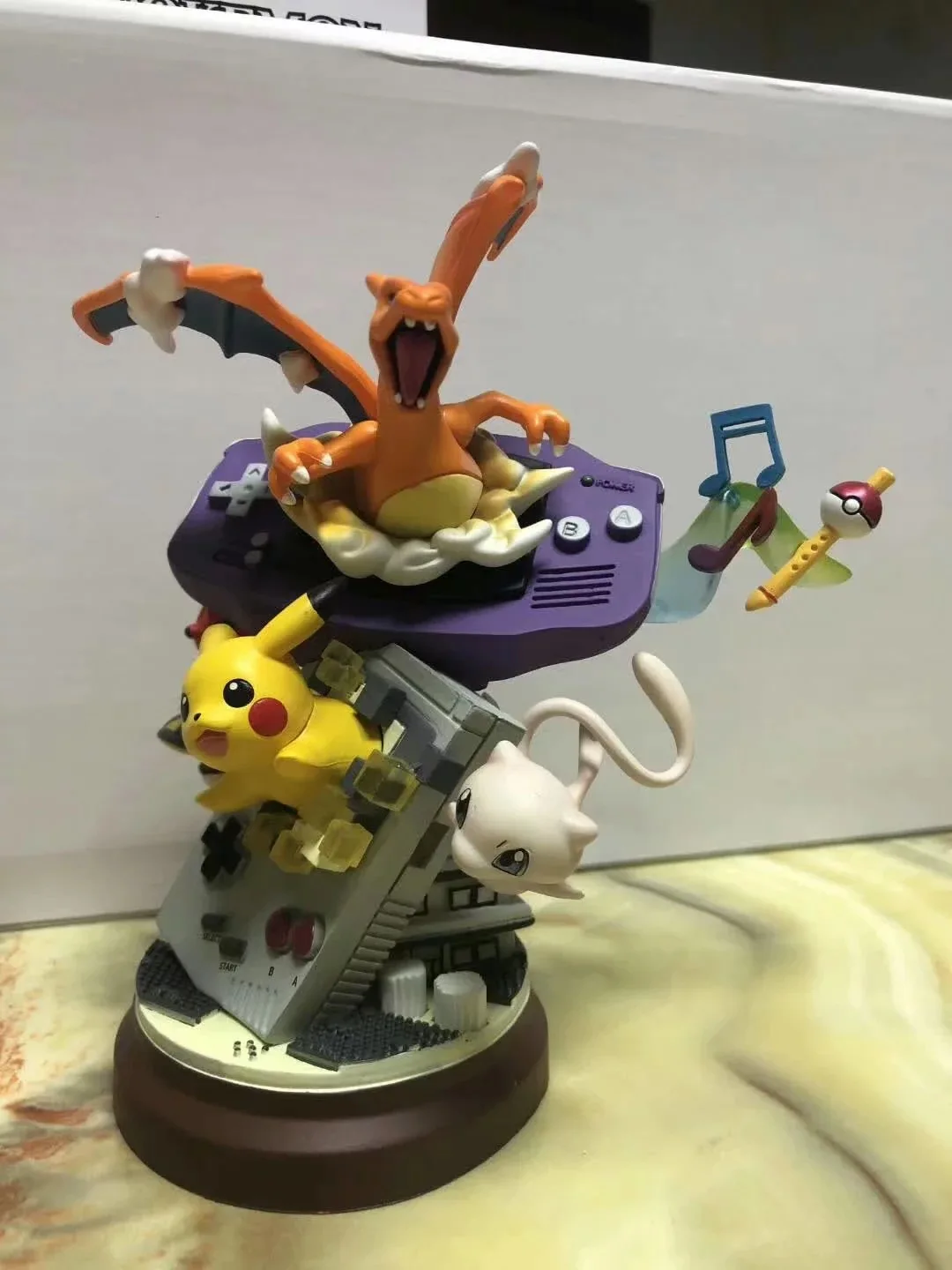 Аниме Pikachu Charmander Mew фигурка GK модель игра машина украшения игрушки