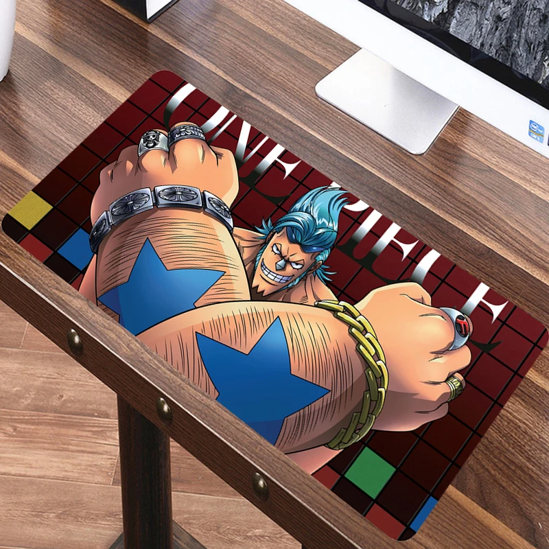 SIANCS один кусок 80x40 см большой XL коврик для мыши Противоскользящий Luffy аниме