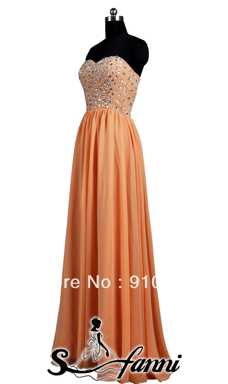 Prom Dresses Sale A-Line Floor-Length Built-In Bra Beading Sweetheart Off The Shoulder Sleeveless Empire Chiffon Polyester Custo | Свадьбы и