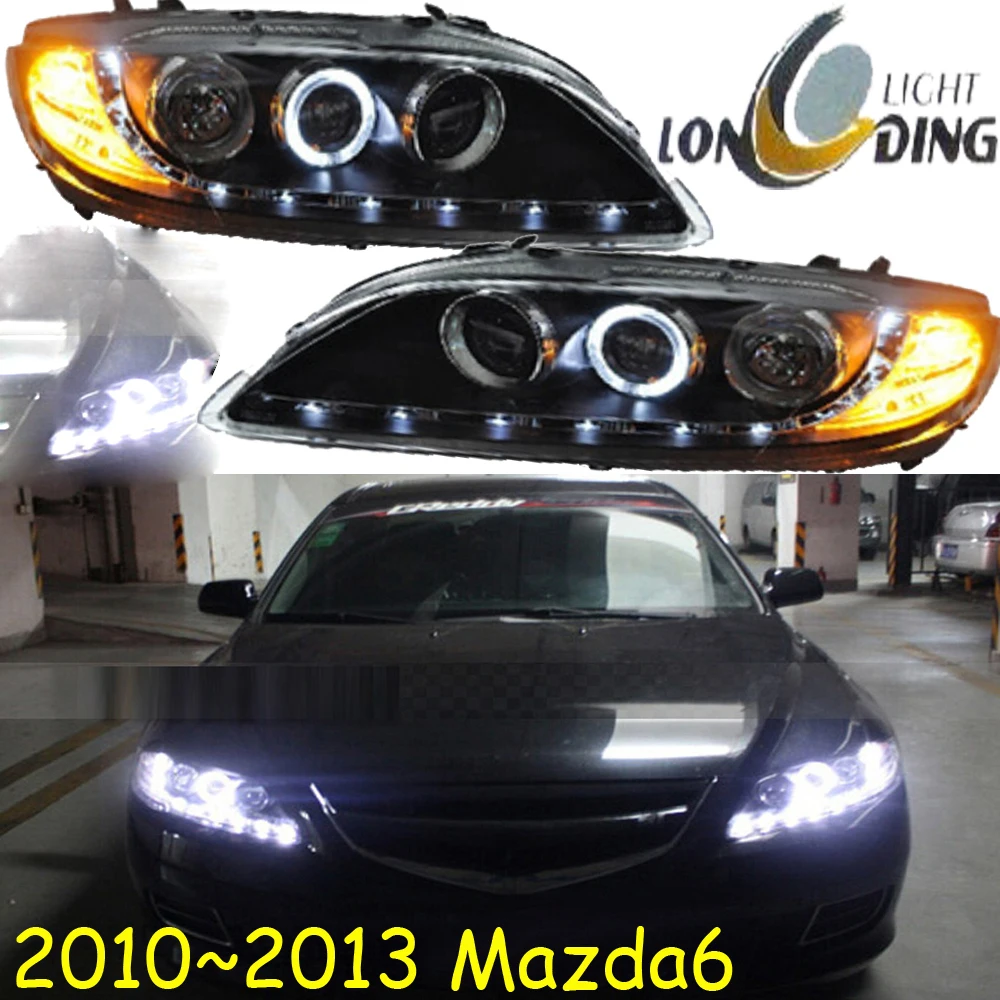 Автомобильный Стайлинг для mazda 6 Mazda6 светодиодные фары DRL HID xenon 2004 ~ 2012y