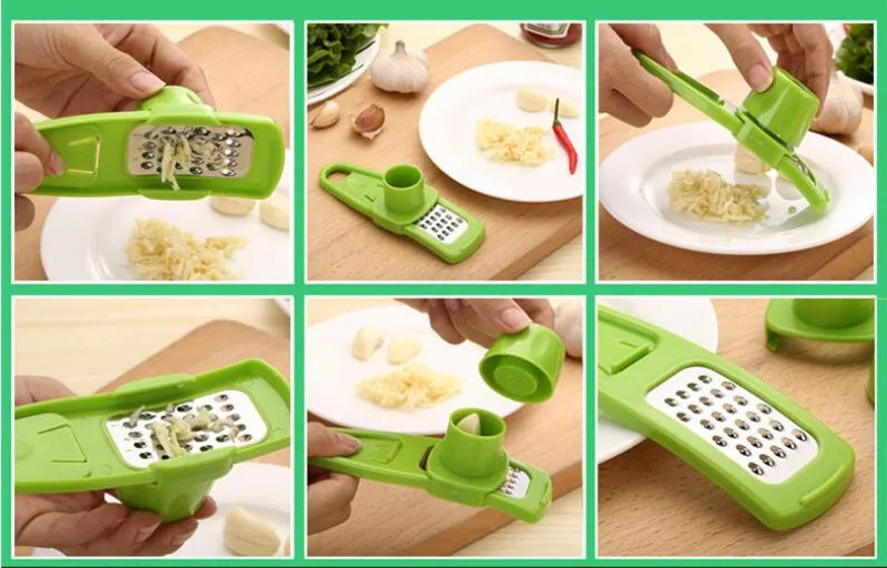 1 PC многофункциональный измельчитель имбиря и чеснока терке станок Slicer режущий инструмент кухонные принадлежности кухонная утварь аксессуары Mills