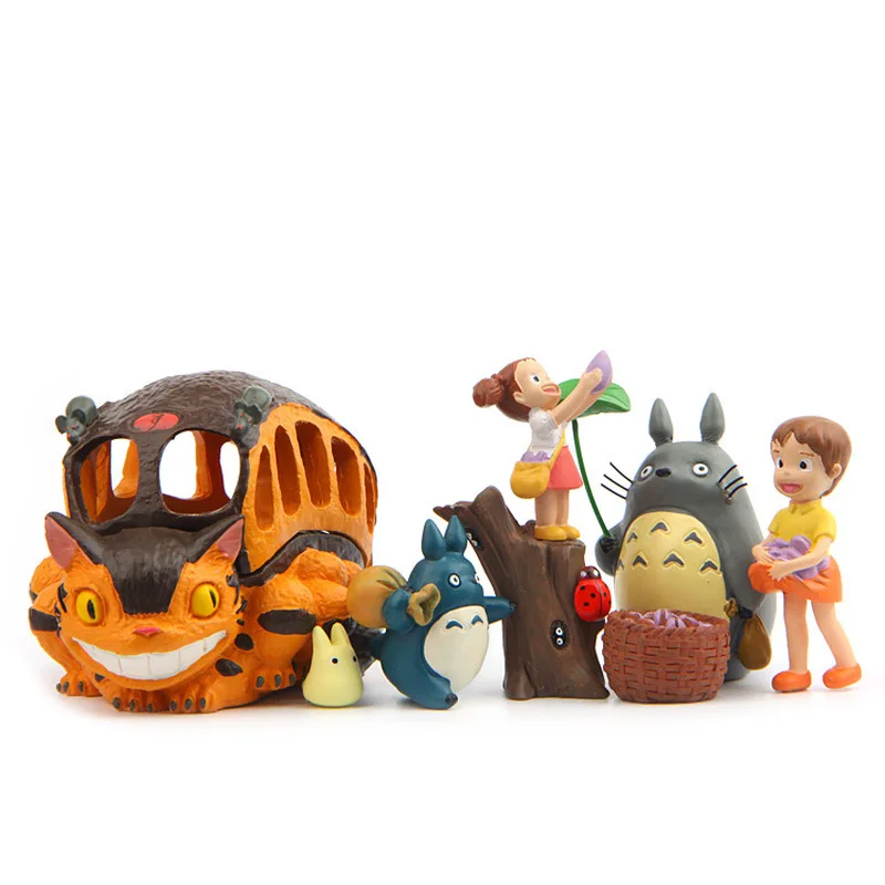 Фигурки Castle In The Sky Тоторо Модель Статуэтка для ландшафтного дизайна экшн детские