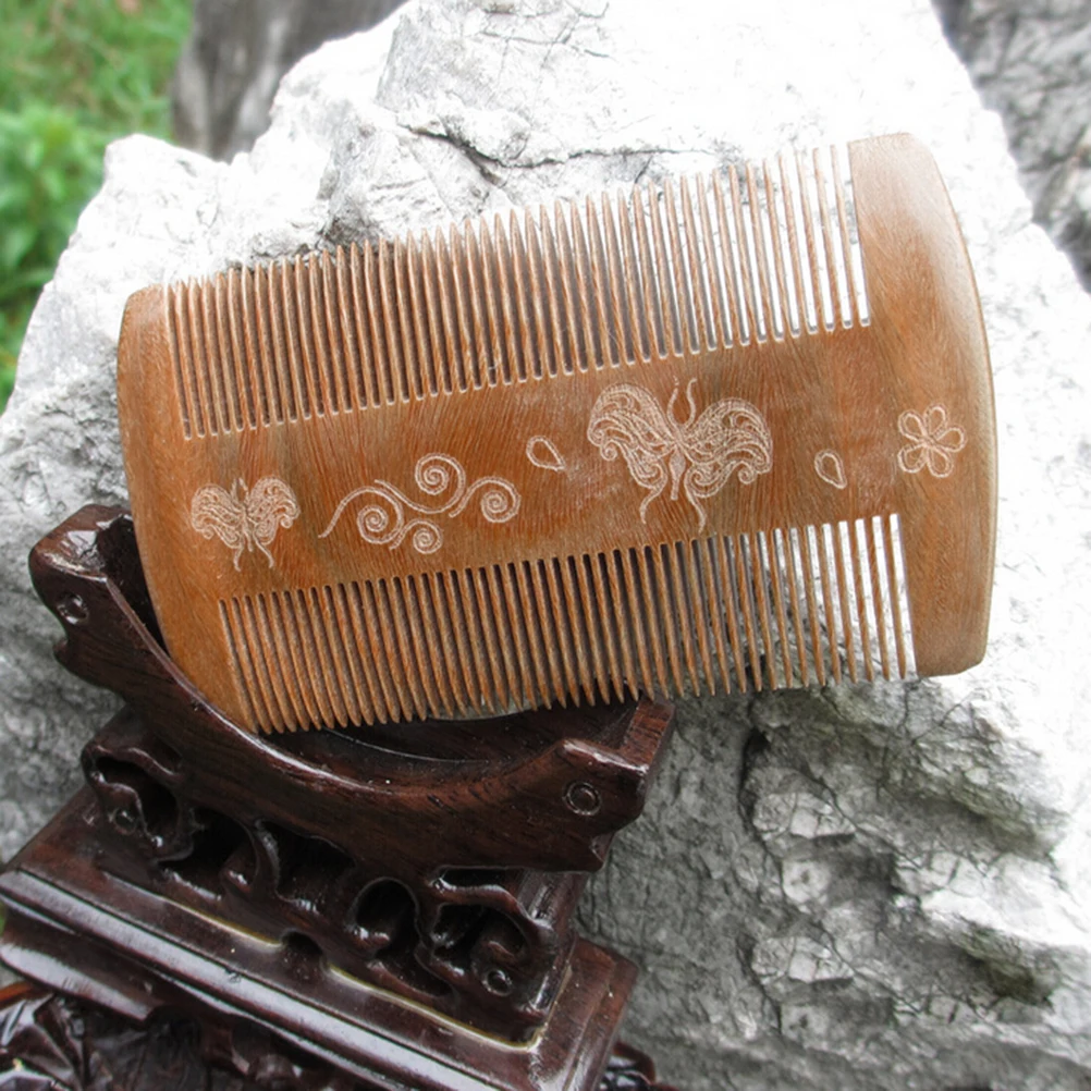 1 шт. двухсторонняя унисекс щетка для волос с усами и бородой из натурального