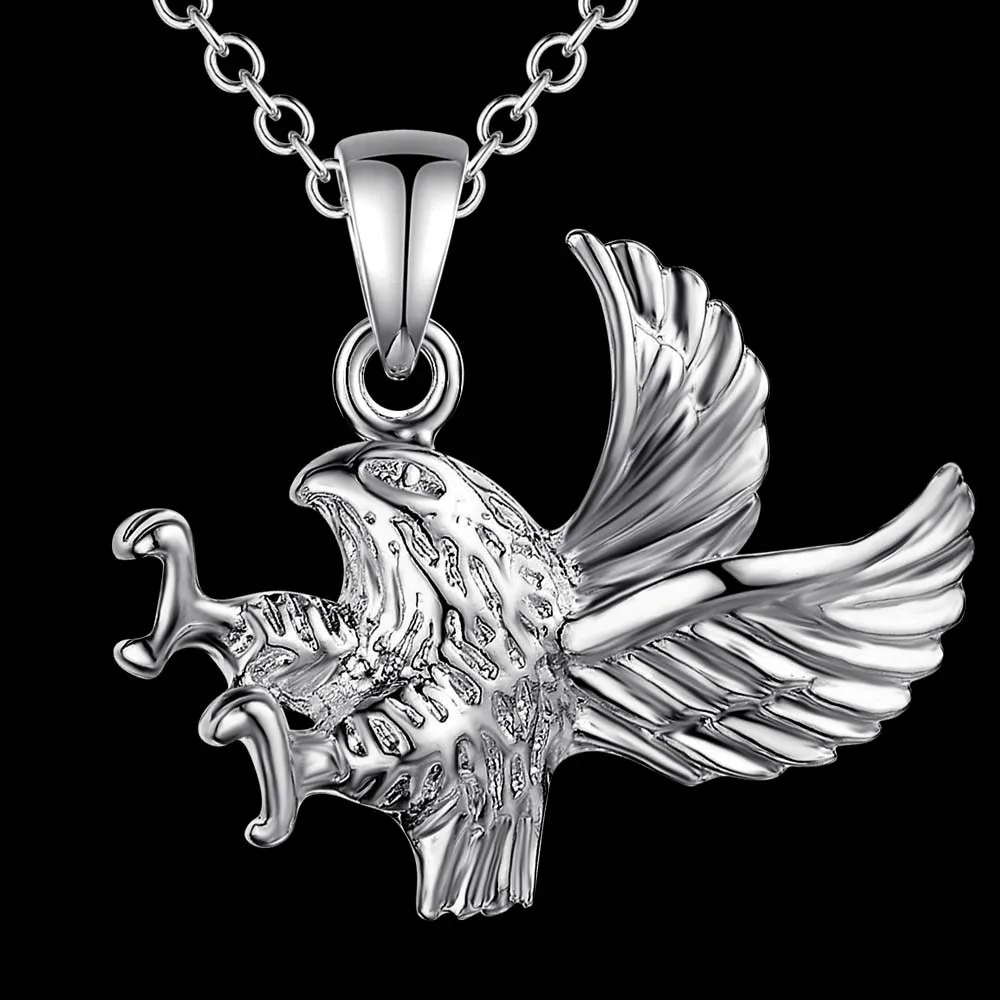 Орел прочность оптовая продажа посеребренное ожерелье новая распродажа