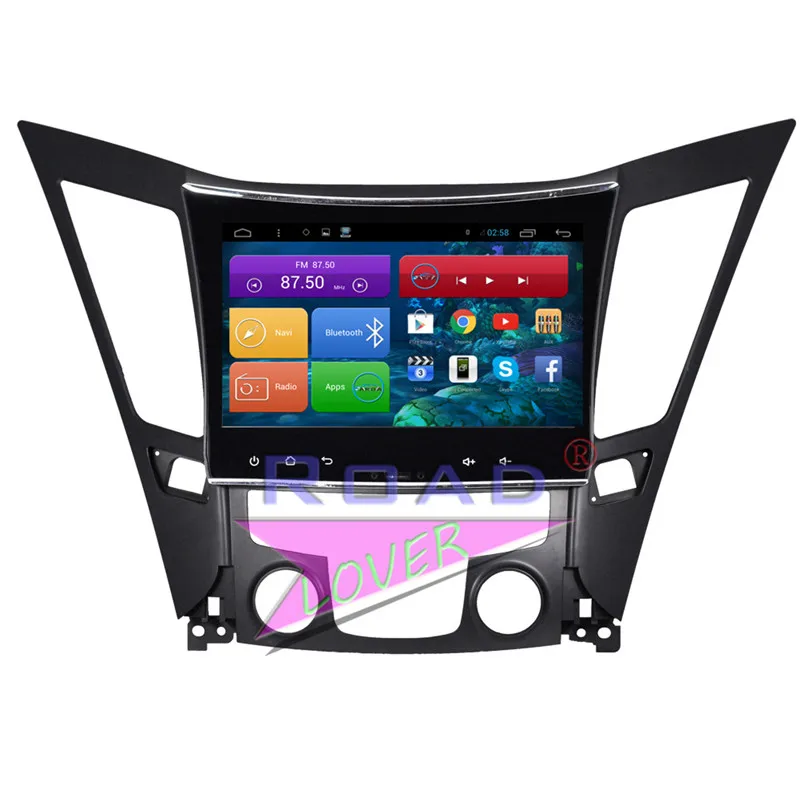 Roadlover Android 6 0 Автомобильный GPS навигатор для Hyundai Sonata 2011 2012 2013 2014 2015 стерео Magnitol