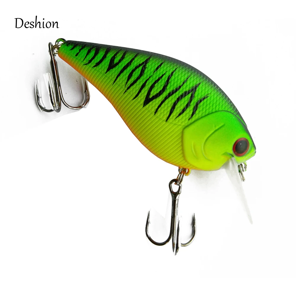 Deshion 8cm 16g Crankbait Fishing Lure Artificial Crank Hard Bait Topwater Minnow Wobblers Japan Fish Lures | Спорт и развлечения
