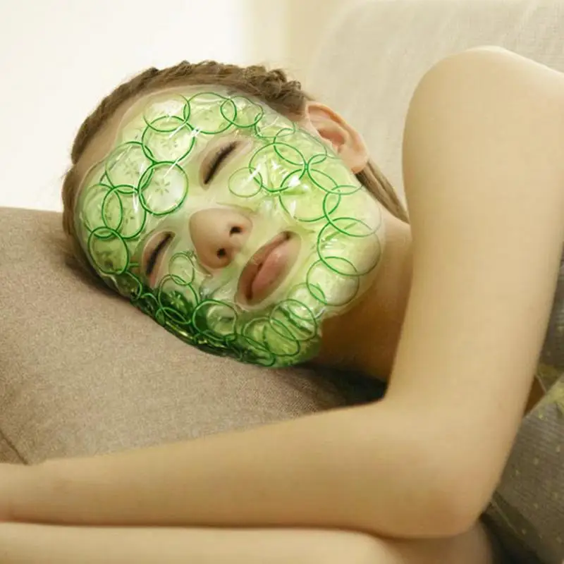 Гелевая маска для глаз термокомпрессионная лица уменьшает морщины