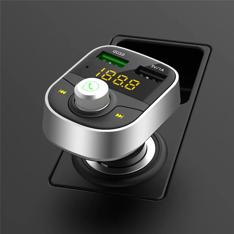 Беспроводной автомобильный fm трансмиттер Bluetooth Car Kit FM модулятор Hands free