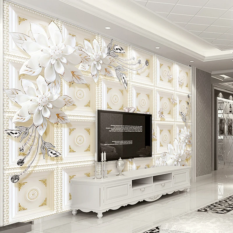 Настенные 3D обои на заказ в Европейском стиле Простой Мраморный Римский столб