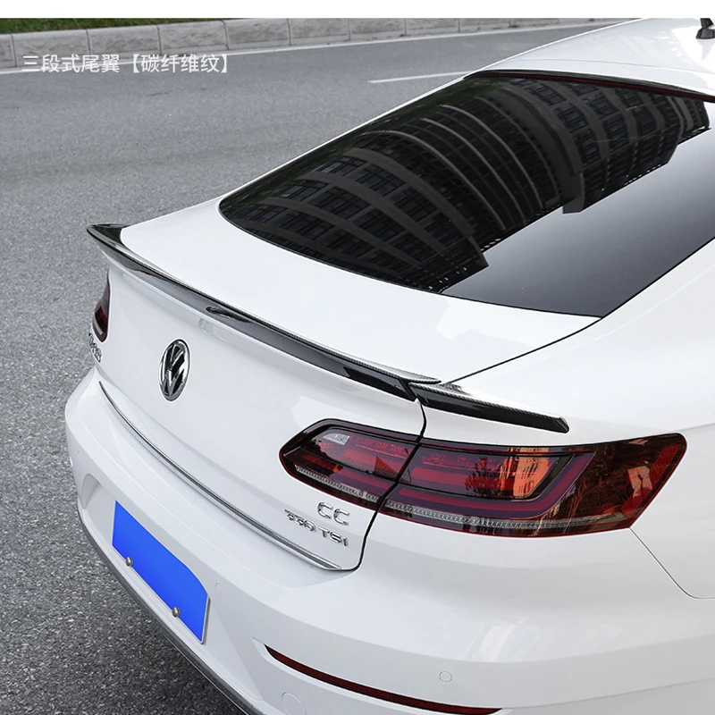 Автомобильный спойлер из АБС пластика и углеродного волокна для Volkswagen Passat CC