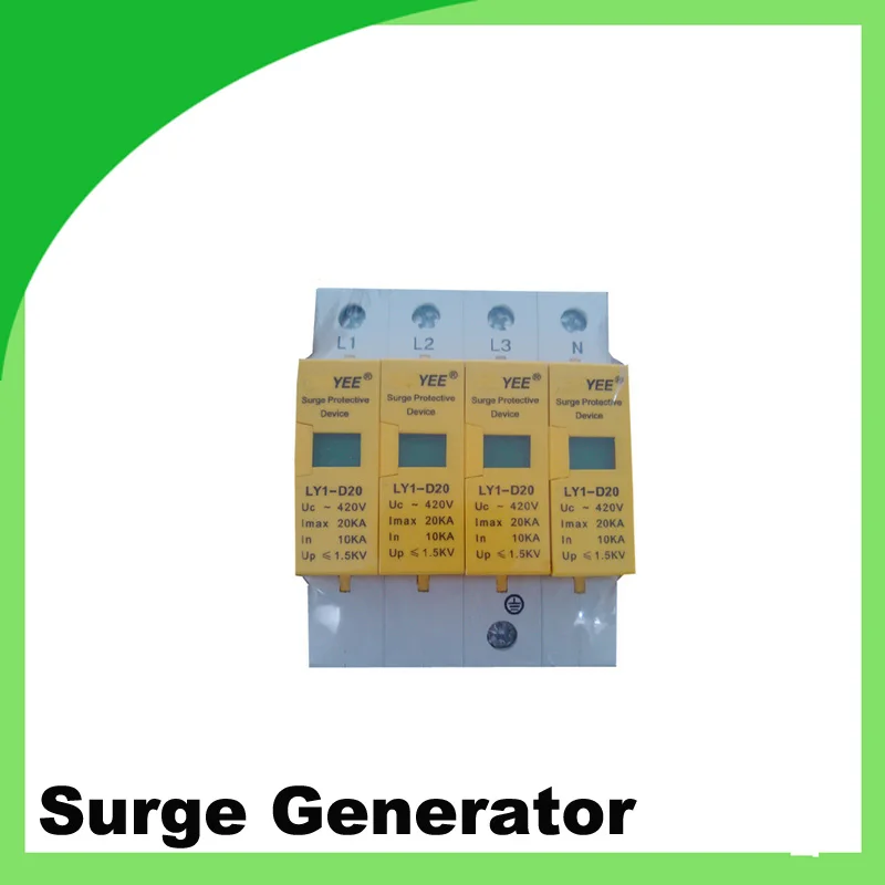 Ly2-40 420V 15-40ka 4-полюсный стабилизатор напряжения Lightning стабилизатор напряжения
