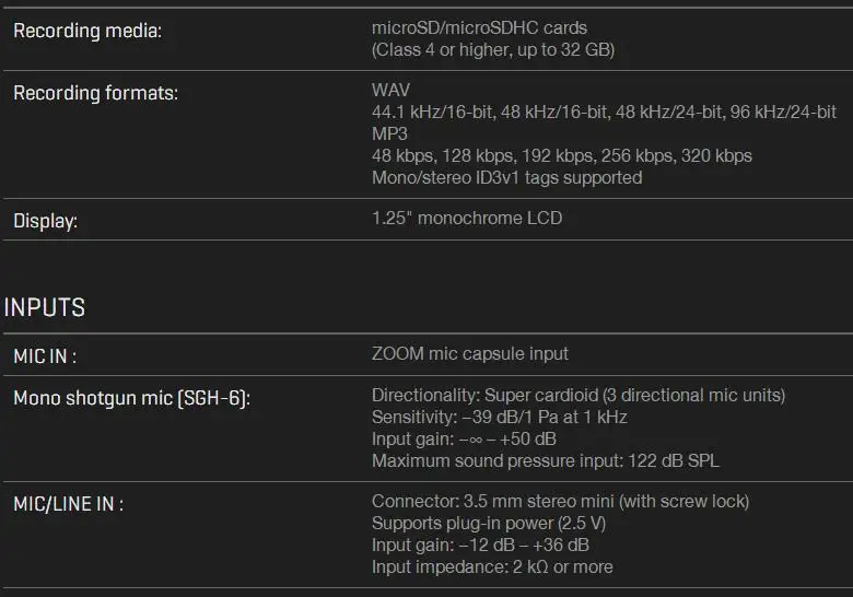 ZOOM F1-SP полевой рекордер+ дробовик микрофон аудио рекордер DSLR камера запись для запуска и пушки кинематографистов Действие Видео производство