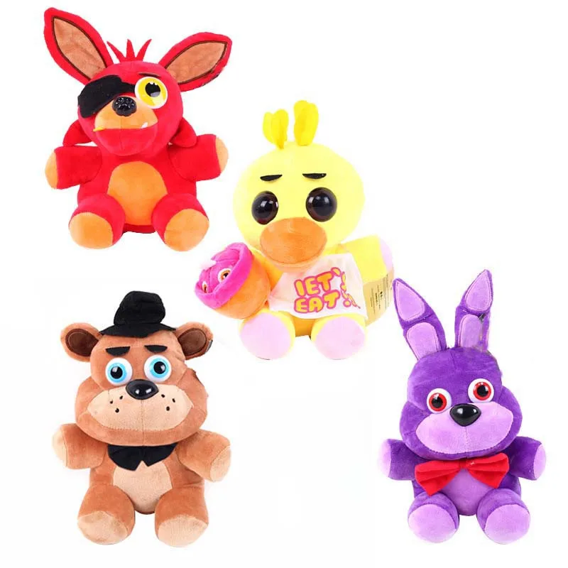 Пять ночей у Фредди Плюшевые игрушки-Подвески 15 см Keychian мягкие Peluche аниме FNAF лиса