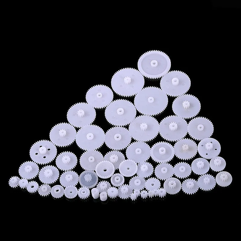 1 упаковка пластиковых шестерен реечный шкив червячный ремень двойная и одна