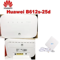 unlocked huawei b612 b612s 25d with antenna 4g lte cat 6 300mbs cpe wireless router