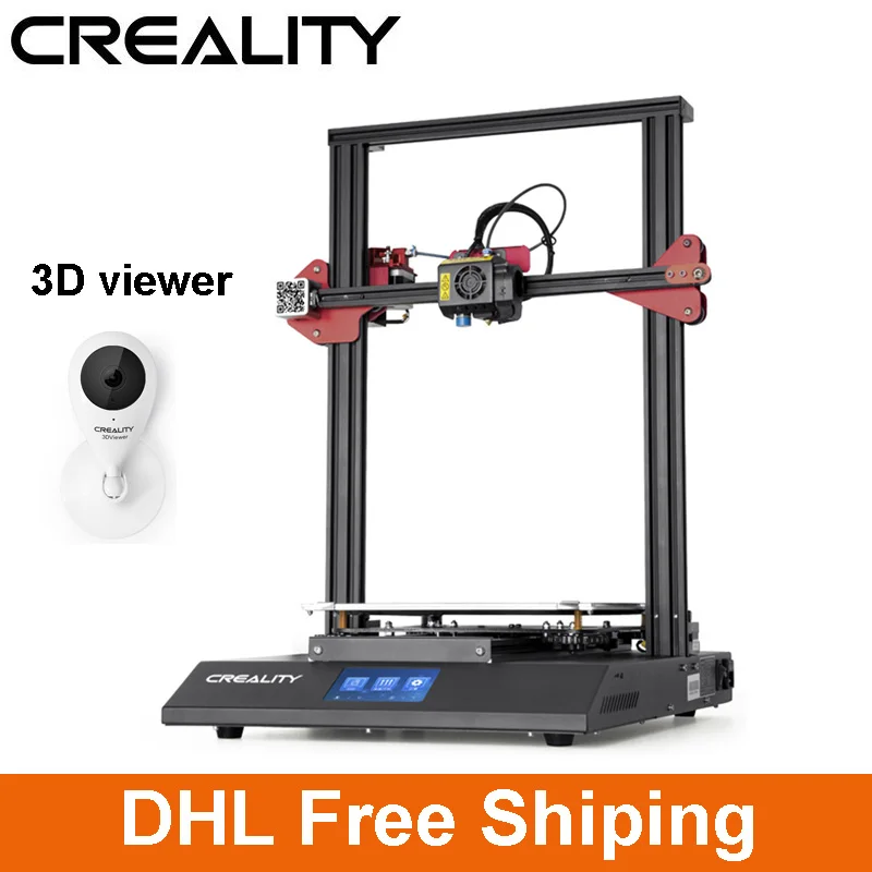 CREALITY 3D CR 10S Pro автоматический нивелир сенсор принтер 4 3 дюйма сенсорный ЖК дисплей