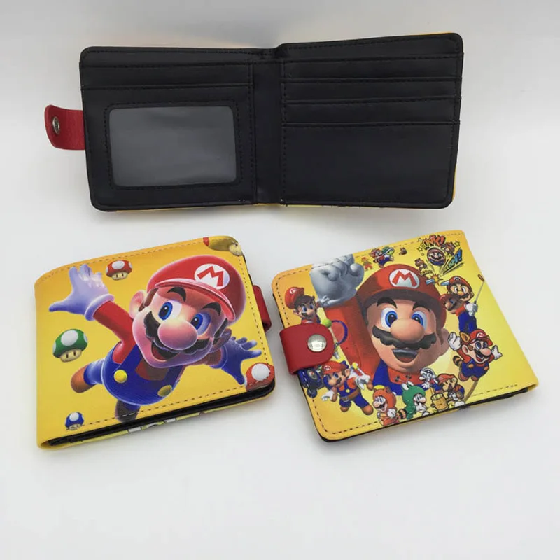

Surprise In This Summer: Anime/Game Super Mario High Quality Synthetic Leather Short Exquisite Wallet/Button Purse