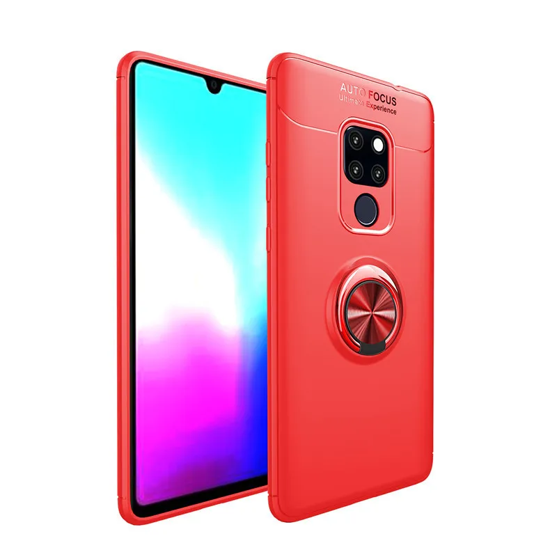 Для huawei mate 20 Pro чехол mate 20 Pro Бизнес с кольцом для пальцев магнетизм держатель телефона задняя крышка для huawei mate 20X Coque