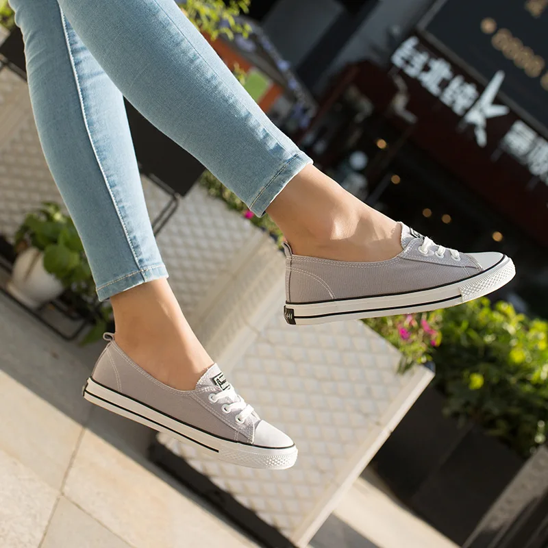 2019 Классическая низкая белая парусиновая обувь женские кроссовки на платформе