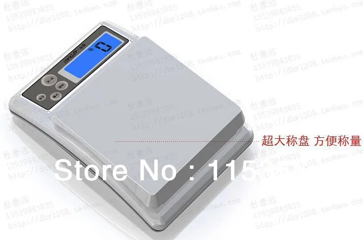 Электронные весы со светодиодсветодиодный подсветкой 1000 г/0 1 г кг | Инструменты