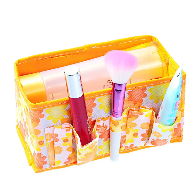 Модный Многофункциональный косметический ящик для хранения Складной