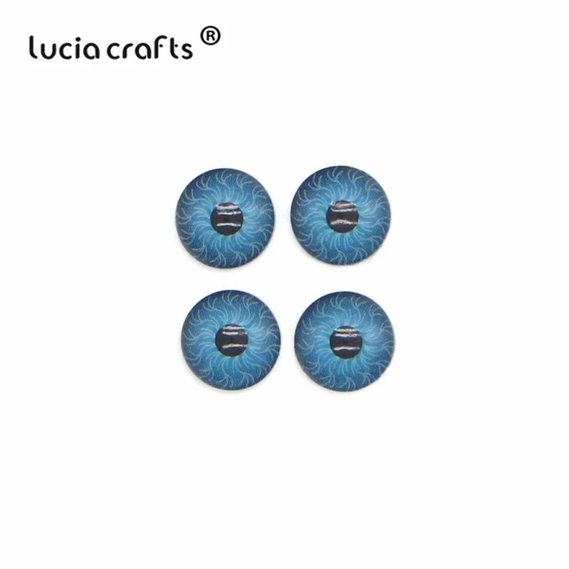 Lucia crafts, 12 шт., 12 мм, кукла, не подвижные глаза(без самоклеющихся), игрушки для рукоделия, аксессуары для скрапбукинга K0913