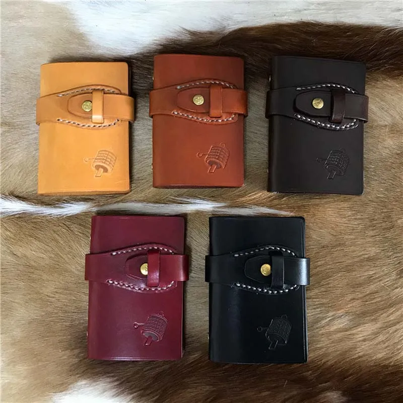 AETOO итальянский стиль растительного дубления винтажный кожаный блокнот с белым