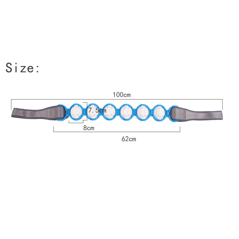 Массажер для спины и шеи роликовый массажер плеч Ног Живота ручной тонкой талии