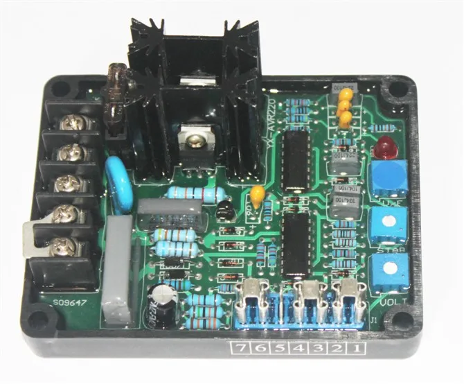 Универсальный регулятор напряжения 8A GAVR-8A AVR для генератора | Обустройство дома