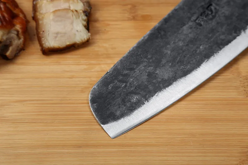 Чжоу ручной работы Нож для пилинга мяса рыбы Кливер нож для нарезки разделенный нож для мясника потрошенный нож кухонный нож